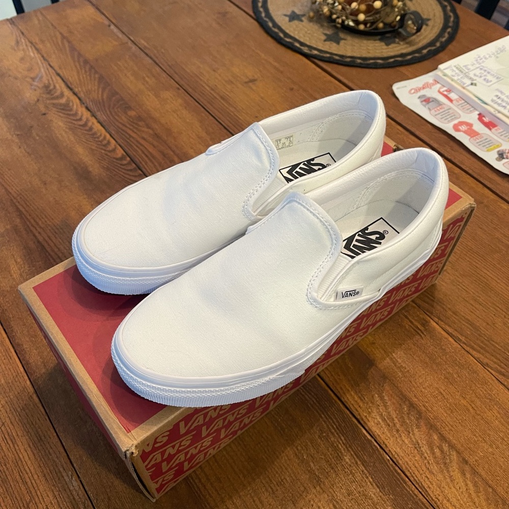 Vans slip ons